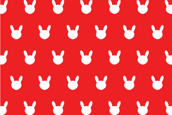 Bunny Patterns Background - 7