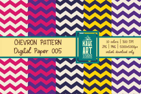Chevron Digital Patterns 005