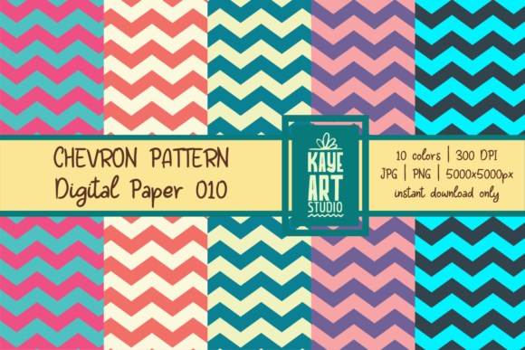 Chevron Digital Patterns 010: A Versatile Tool for Creative and Professional Projects