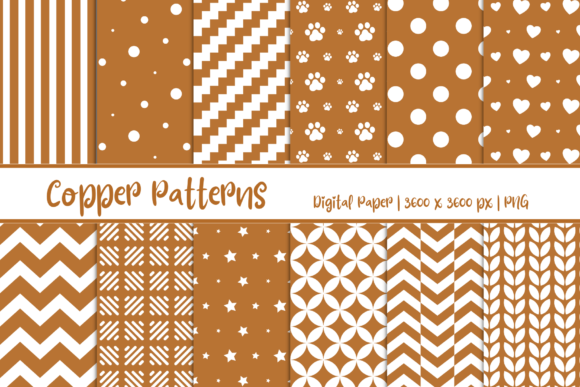 Copper Patterns Digital Paper: A Strategic Tool for Creative and Professional Projects