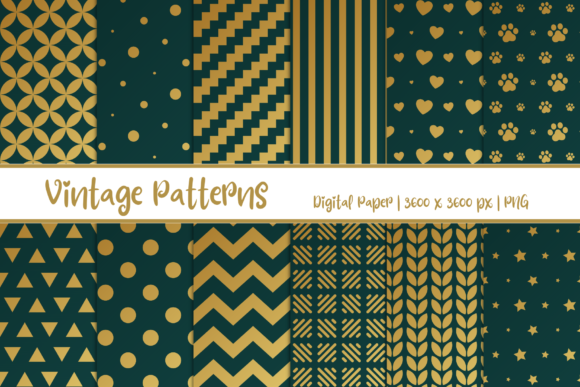 Vintage Patterns Digital Paper: A Timeless Resource for Creative Projects